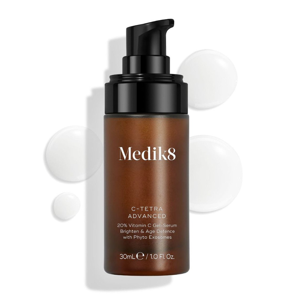 Medik8 C-Tetra Advanced 20% Vitamin C 30ml - Гель-сироватка з 20% вітаміном С та фітоекзосомами для освітлення та сяйва шкіри - фото №2 Medik8 C-Tetra Advanced 20% Vitamin C 30ml - Гель-сироватка з 20% вітаміном С та фітоекзосомами для освітлення та сяйва шкіри - фото №2